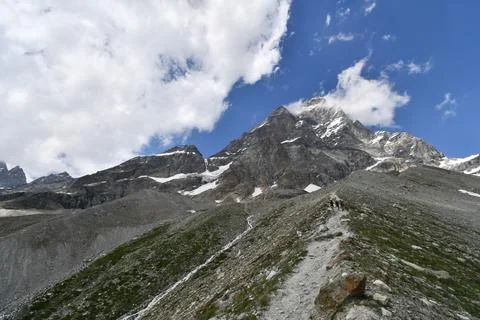 The Matterhorn. Stock Photos