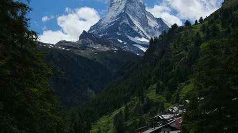 Matterhorn Roll Down 2 Stock Footage 199782341
