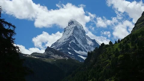 Matterhorn Roll Down Stock Footage 199782249