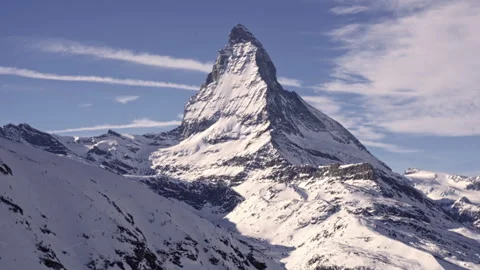 Matterhorn Winter Stock Footage 296322516