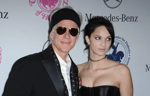  Matthew Modine and Ruby Wylder Modine at the 2014 Carousel Of Hope Ball P... Stock Photos