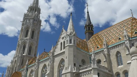 Matthias Cathedral in Budapest Видео 92740077