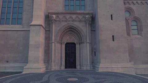 Matthias Chruch Gate, Budapest Stock Footage 83669547