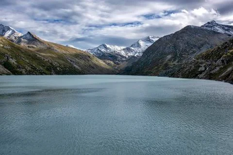 Mattmark Dam Stock Photos