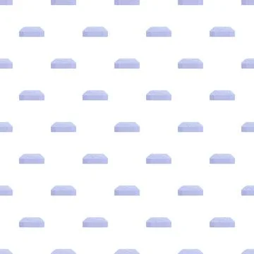Mattress bed pattern background for sleep comfort Stock Illustration