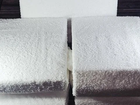 Mattress covers, and protector, removable bedding layer that encases or sit.. Stock Photos