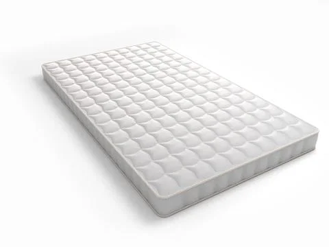 Mattress isolated on white Stock Illustration