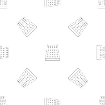 Mattress pattern seamless Stock Illustration