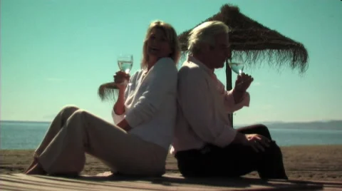 Mature Couple Stock Footage 43699091