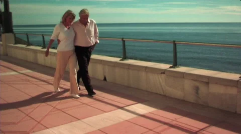 Mature Couple Stock Footage 43699203