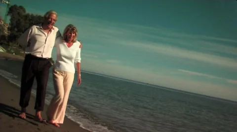 Mature Couple Stock Footage 43699264