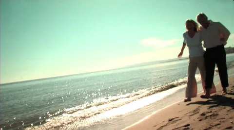 Mature Couple Stock Footage 43699280