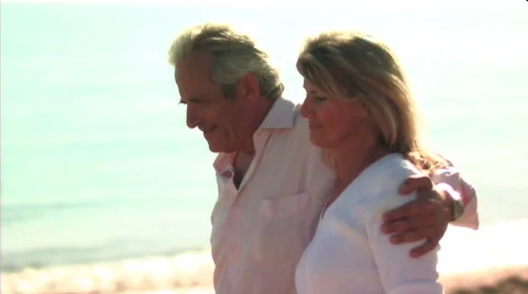 Mature Couple Stock Footage 43699322