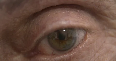 Mature man's eye Stock Footage 84271488