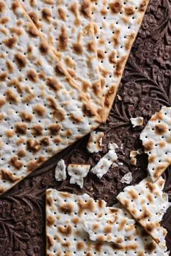 Matzah Crackers Stock Photos