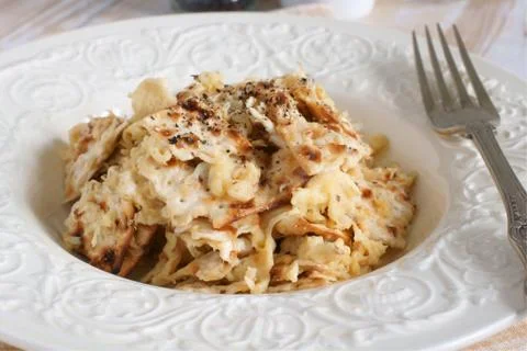 Matzo brei Stock Photos