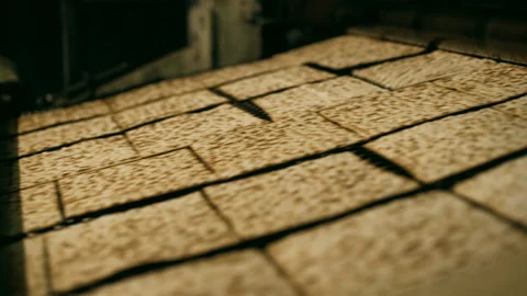 Matzo factory 4 Stock Footage 106416899