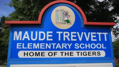 Maude Trevett Elementary School Stock Photos