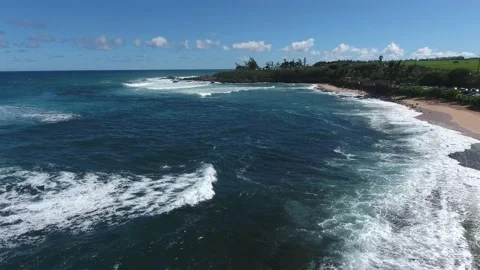 Maui Beach Drone 2 Video stock 146703809