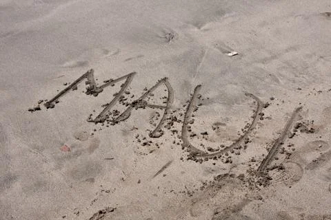 Maui on beach Stock Photos