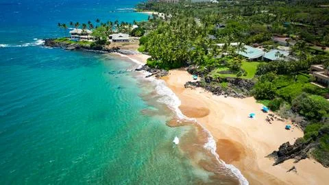 Maui beach Stock Photos