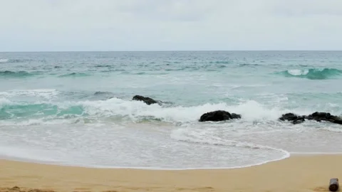 Maui beach seascape Stock Footage 133357442