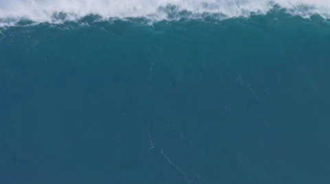 MAUI, HAWAII. Surfers Ride Giant Ocean Waves Breaking Stock Footage 59196992