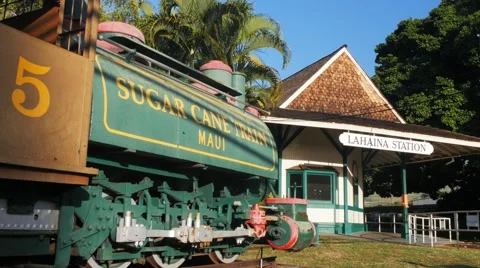 Maui sugar cane train Stock Footage 46550119