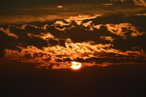 Maui Sunset Stock Photos