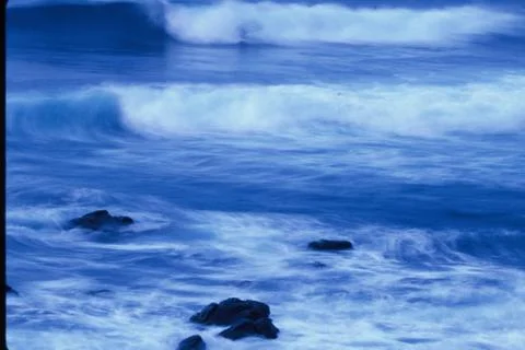 Maui surf Stock Photos