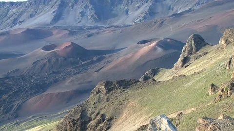 Maui volcano Video stock 74090525