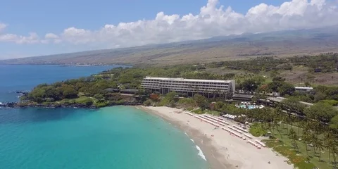 Mauna Kea Beach Resort Video stock 71227013