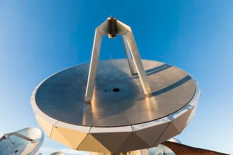 Mauna Kea Smithsonian Submillimeter Array, Big Island, Hawaii: Foto stock