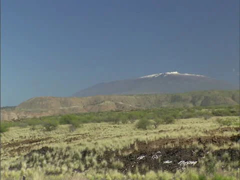 Mauna Kea with Snow 스톡 동영상 22244753