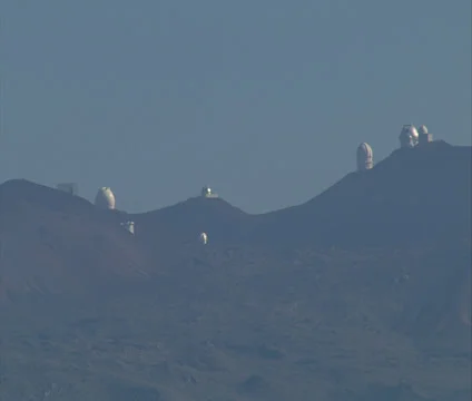 Mauna Kea Summit with Observatories Vídeo Stock 22733034