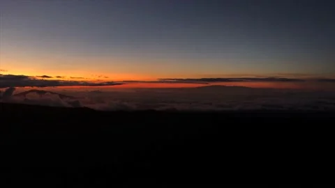 Mauna Loa Sunset Timelapse Stock Footage 150251342
