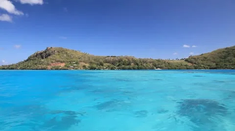 Maupiti Lagoon Stock Footage 11207231