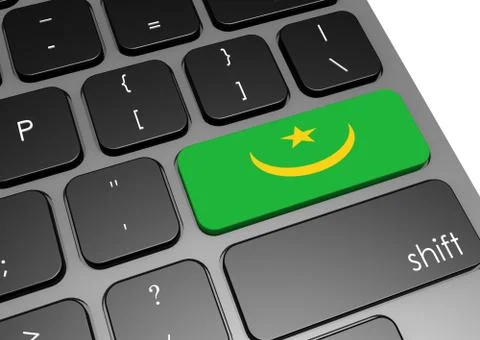 Mauritania Stock Illustration