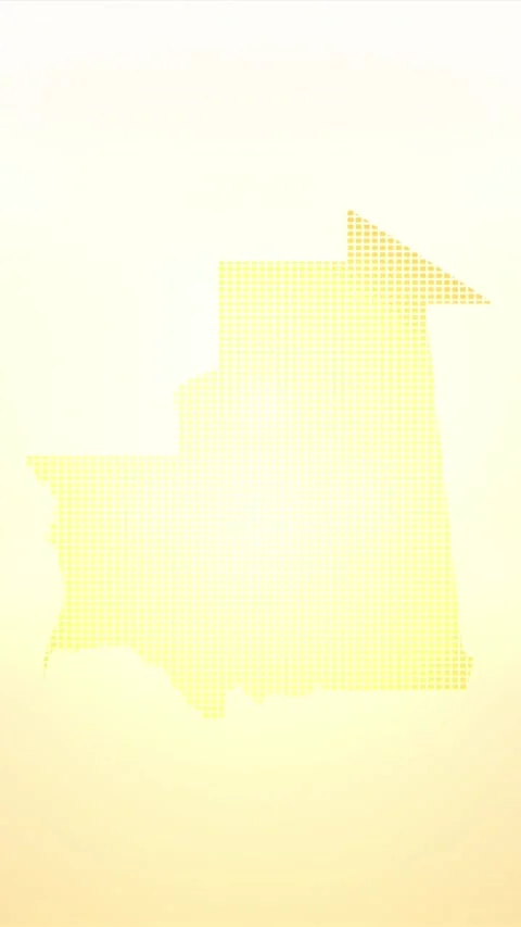 Mauritania Map Opener Stock Footage 267850075