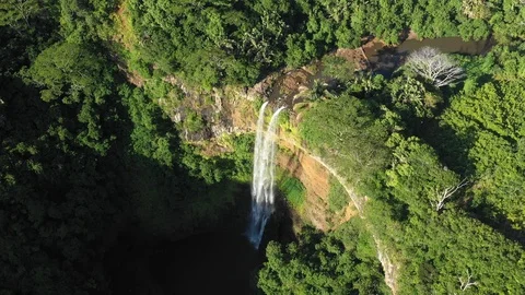 Mauritius Falls3 Stock Footage 112156030
