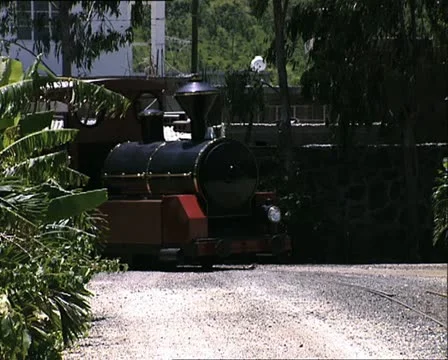 MAURITIUS little train Video stock 19659222