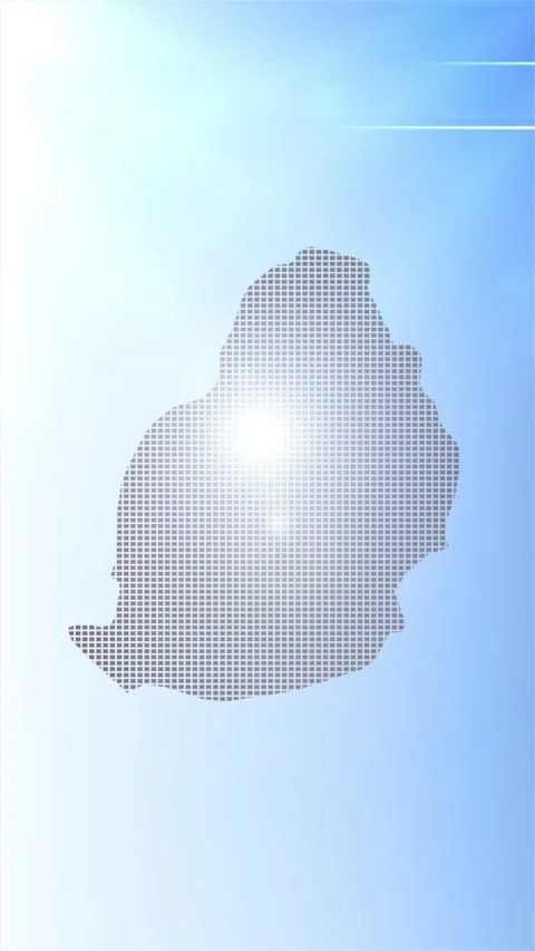 Mauritius Map Opener Stock Footage 276973000