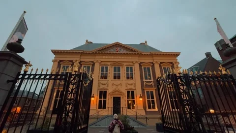 Mauritshuis 1 Video stock 321207262