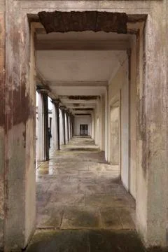 Mausoleum Archways Foto stock
