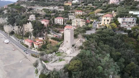 Mausoleum of General Caviglia Stock Footage 148178043