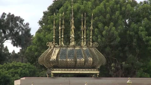 Mausoleum of Mohammed V Video stock 265780789