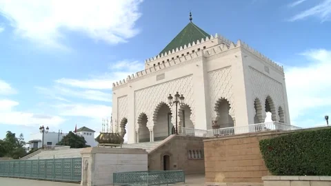 Mausoleum of Mohammed V Stock Footage 265780890