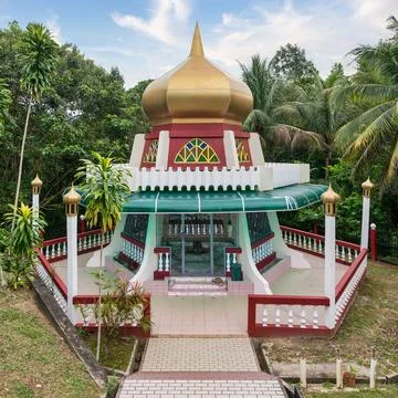 Mausoleum of Sultan Sharif Ali showcases rich heritage in Bandar Seri Begawan Stock Photos