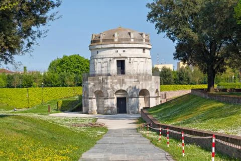 Mausoleum of Theoderic in Ravenna Foto stock