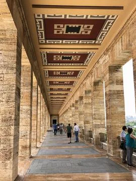 Mausoleum walking path Stock Photos